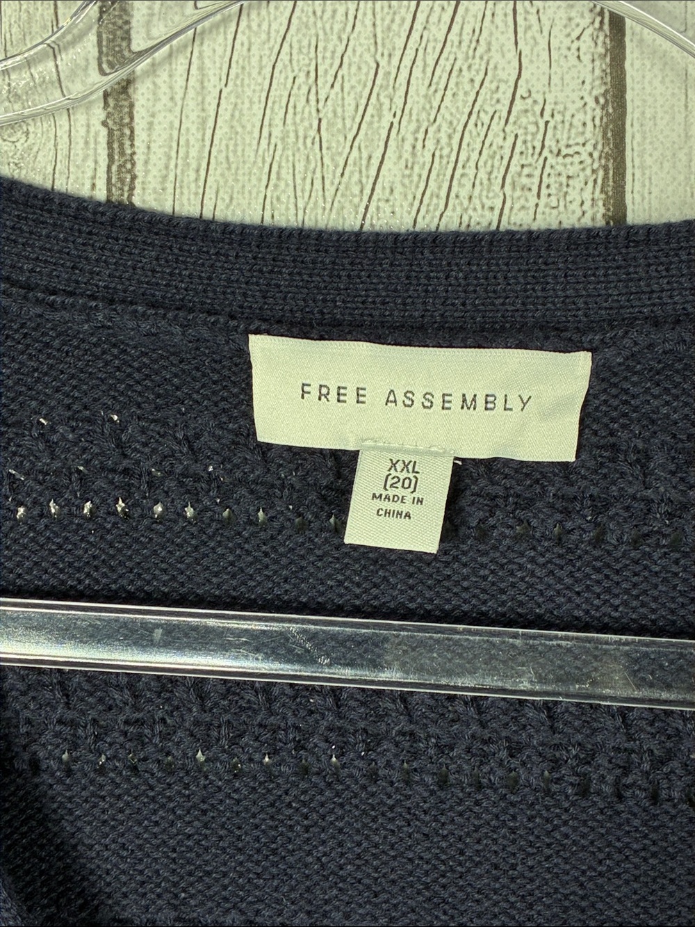 Free Assembly| Puff Sleeve Crochet Cardigan Size XXL - Picture 6 of 13